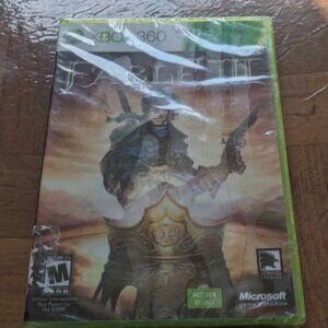 NEW Fable III 3 Microsoft Xbox 360, 2010 Not for Resale Version Factory Sealed